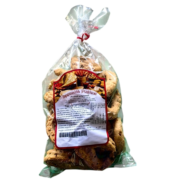 Taralli artigianali Pugliesi al Calzone