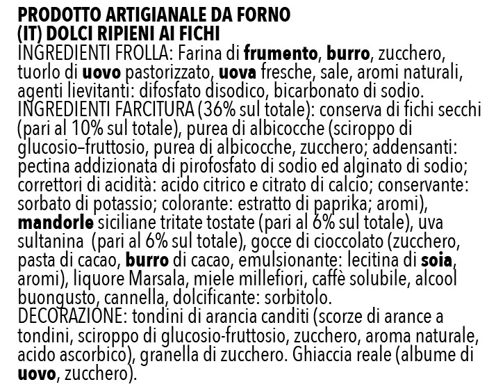 cosichini ingredienti