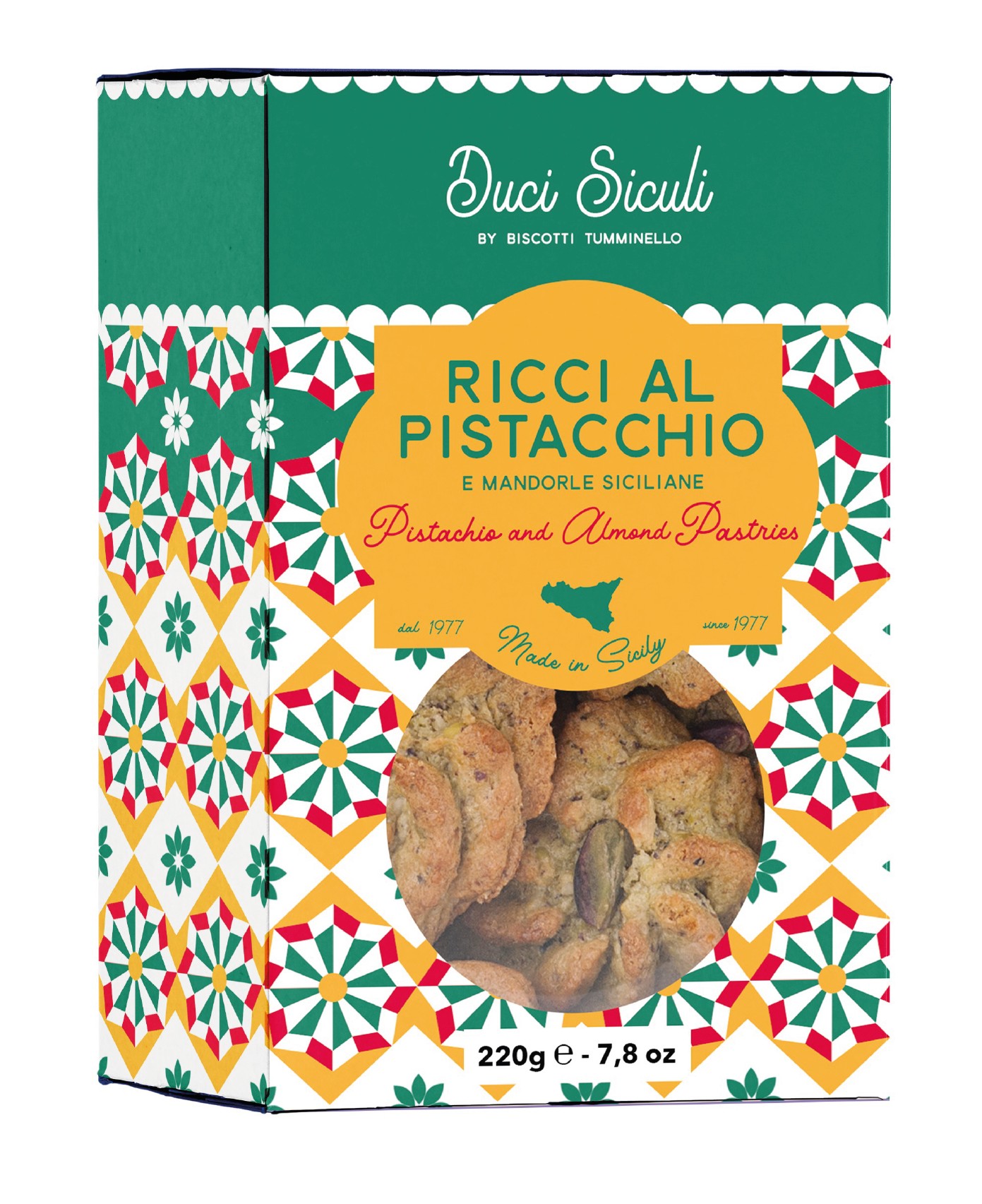 Ricci al pistacchio 220 g